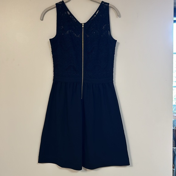 Lily Pulitzer, black lace top dress - Picture 3 of 7